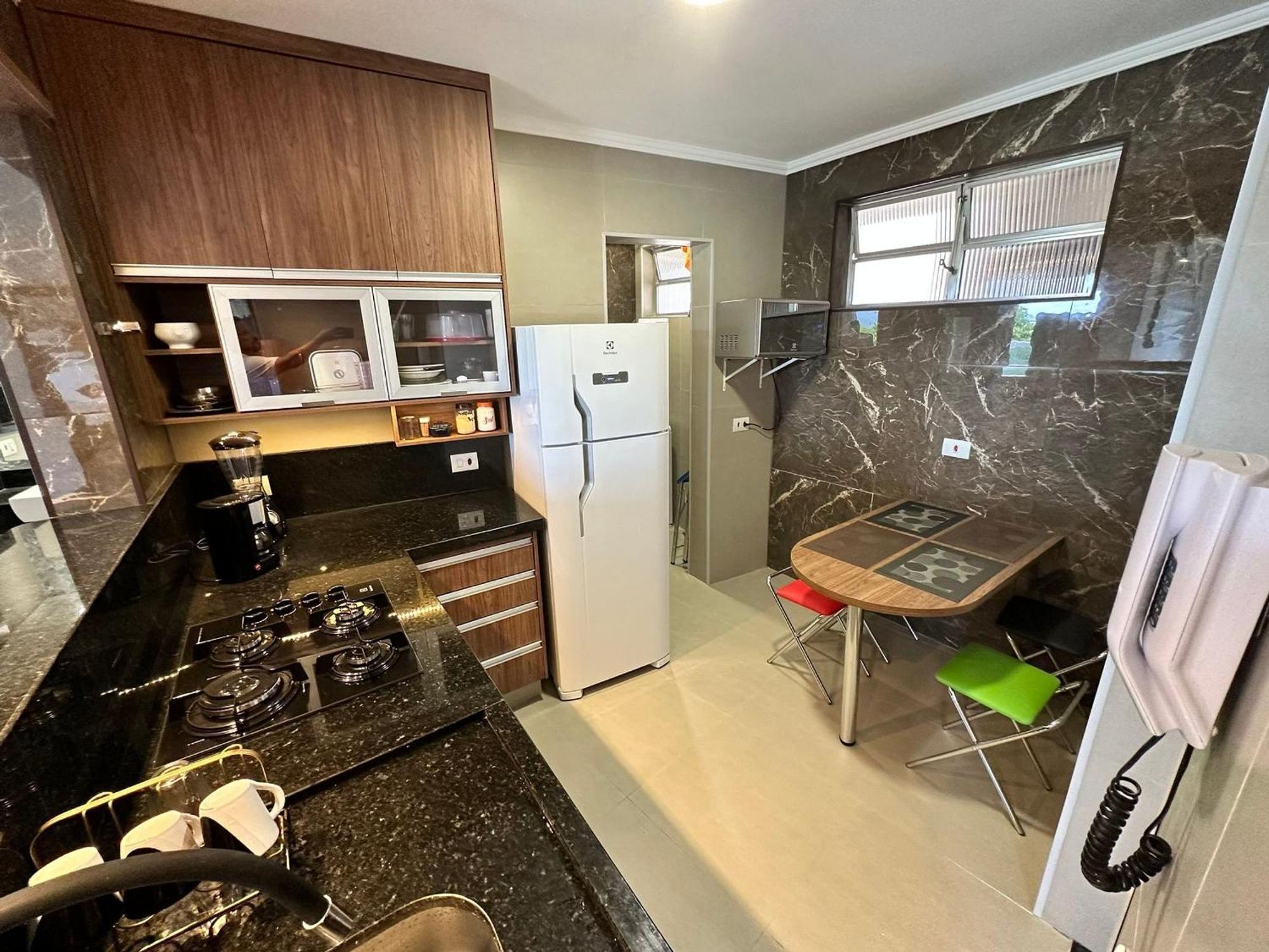 Apartamento Ap Pe Na Areia Vista Parcial Mar Santos  Exterior foto