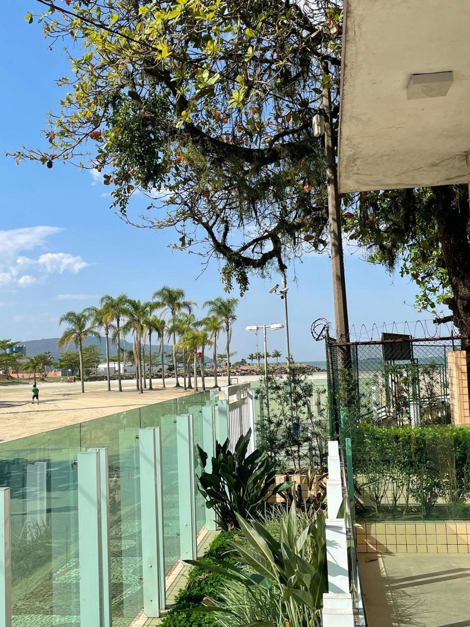 Apartamento Ap Pe Na Areia Vista Parcial Mar Santos  Exterior foto