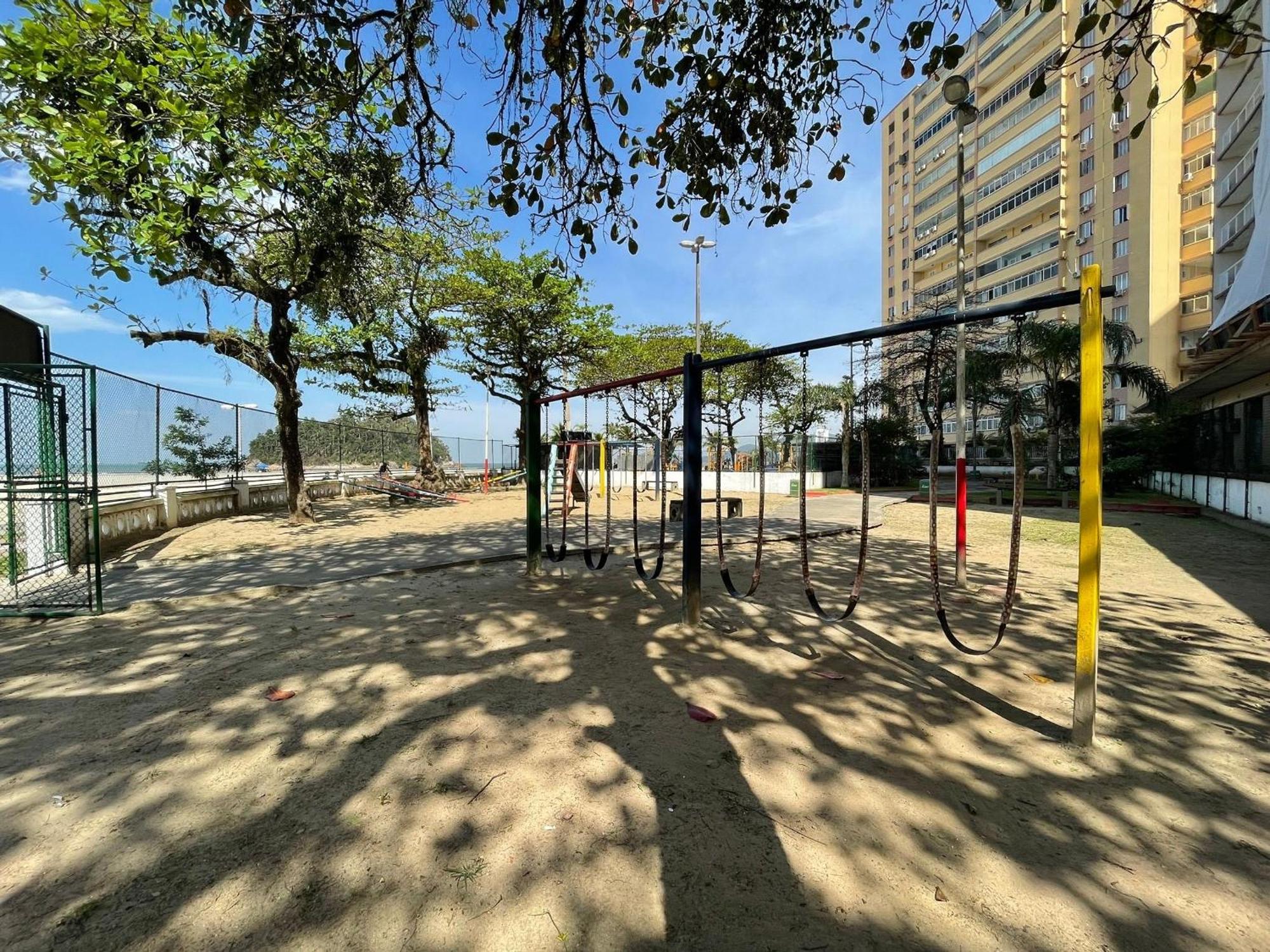 Apartamento Ap Pe Na Areia Vista Parcial Mar Santos  Exterior foto